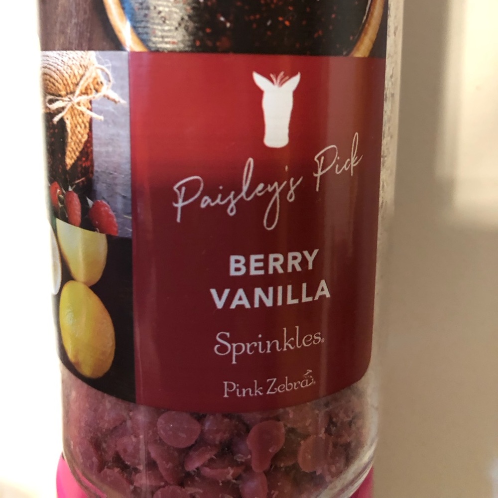 Pink Zebra Berry Vanilla Sprinkles